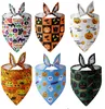 Halloween Chien Vêtements Chiens Bandanas Citrouille Pet Chat Écharpes Bavoirs Accessoires pour Chien et Chat