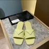 Designer feminino sand￡lias Flats Slipper Leather Hight Sandal Sexy Sexy Ladies Summer Summer