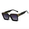 Luxus-Sonnenbrille für Damen und Herren, Designer-Sonnenbrille, Modemarke Adumbral mit Scrawl-Buchstabe, Sommer-Strand-Sonnenbrille, UV400