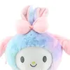 Creative longue oreille lapin arc-en-ciel en peluche sac à dos Big Eye Design Kids Out vacances jouet doux cadeau 1392 D3