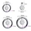 평평한 순결한 케이지 24mm 순결 잠금 성인 남성 섹스 자위 방지 스테인레스 스틸 속박 BDSM 섹스 토이 상점 220822