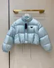 2022 Winter Down Parkas Jackets Luxury Designer Jacket для женщин с буквами Budge Fashion Coats Регулируемая талия уличная одежда от рукава