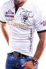 ZOGAA Camiseta polo para hombre Camiseta ajustada de manga corta 220822