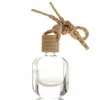 100pcs 10ml de carro refrescante de ar -garrafa de aromaterapia Fragr￢ncia Fragr￢ncia essencial Difusor pendurado Ornamentos de pingentes de autom￳veis decora￧￣o