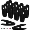 Bag Clips set Flocked Useful Clothes Clip Drying Racks For Pants Skirt Cloth Hangers Clipes