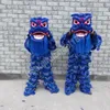 Costume da mascotte di danza del leone di Halloween Personaggio dei cartoni animati di peluche di alta qualità Personaggio a tema Natale Carnevale Adulti Festa di compleanno Vestito operato