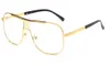 Occhiali da sole vintage all'ingrosso per uomo e donna Sonnenbrille Occhiali da sole Polygon Frame Gafas De Sol JWW140