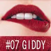 Brillant à lèvres taille de l'échantillon étanche longue durée mat mini rouge à lèvres liquide facile à transporter 12 couleurs 3,5 g marque de maquillage LAMUSELAND # L18L11Lip