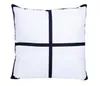 Almac￩n local DIY SUBLIMACIￓN 9 Paneles Cubierta de almohada Cubierta de una sola presentaci￳n de calor en blanco Cubierta de coj￭n en blanco Cubas de almohadas de sof￡