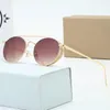 Trend Çift Luxurys Designers Güneş Gözlüğü Kadınlar Erkek Tasarımcı Güneş Gözlükleri Açık Sürüş Tatil Yaz Polarize Cam Lensler Kadın Güneş Gözlüğü Kutu