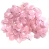 Pierre de Quartz Rose naturelle, 20mm, cristal, cœur, ornement, Chakra, guérison, perles Reiki pour la fabrication de bijoux, décoration cadeau DIY