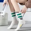2022 summer new medium tube socks men's and women's cotton socks rrr123 Meichao high street basketball socks