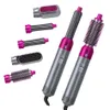 Elektryczna suszarka do włosów 5 w 1 Curler Automatyczne prostownicy Styler Curling Iron Set Geating grzebień 220113255Y8269206