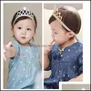 Girls Crown Princess Princesa Tiaras Gold Sier Elastic Birthday Gi Mxhome Dhwwk