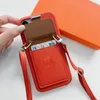 Casos de telefone celular com cartas de designer Solt Crossbody Phone Case para iPhone5817540