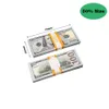 Parti Replica Bize sahte para çocuklar oyuncak veya aile oyunu kağıdı Banknote 100pcs Pack Pratik Movie PROP 20 Dolar F325o