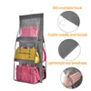 Sacs de rangement sac à main organisateur de chaussures pour garde-robe placard suspendu sac Transparent porte mur clair divers dortoir chambre EssentialsStorage