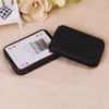Rectangle Tin Box Black Metal Container Boxes Candy Jewelry Playing Card Storage