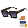 Kadınlar İçin Lüks Güneş Gözlüğü Mens Tasarımcı Güneş Gözlüğü Moda Markası Adumbral Yazım Mektubu Yaz Plaj Güneş Gözlükleri UV400