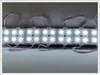 وحدة LED الحقن مع عدسة SMD 2835 وحدة البكسل الخلفية للضوء لرسالة علامة الإعلان DC12V 4 LED 1W IP65 38MM × 38MM