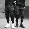 Bänder Harem Jogger Männer Cargo Hosen Street Hip Hop Casual Taschen Baumwolle Trainingshose Männliche Harajuku Mode Hosen 220822