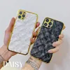 Luxury Leather Phone cases for iPhone 14 14 plus 13 12 11 Pro X XS Max XR 8 7 Designers Gold plating Letter Print fashion Cover for case