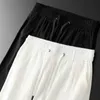 Męskie garnitury Blazers wiosna letnia moda modowa męska wysokiej klasy casual garnitur Koreański szczupły przystojny zestaw dwuczęściowy set biały czarny blezer spodni 220826