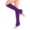 Mode femme chaussettes Fitness danse femme porter exercice longue Section tricot sport marche chaussettes jambières