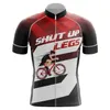 Pro Team Cycling Jersey sätter 2024 Shut Up Legs Summer Short Sleeve Mountain Bike kläder andningsbara kläder Mtb Ropa Ciclismo Suits