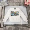 Designer Kids Sweatshirts Loose Breathable Pullover Boys Girls Child Fall Winter Hoodies Baby Sweatshirt with Tiger Flower Alphabet
