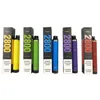 Puf esnek tek kullanımlık bakla e sigara cihazı 2800 puflar önceden doldurulmuş kartuş vape kalem 20 renk