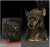 파티 마스크 할로윈 라텍스 늑대 머리 마스크 늑대 인간 헤드 기어 파티 할로윈 파티 카니발 소품 220826에 대한 무서운 시뮬레이션 늑대 머리 마스크 의상