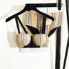 Top Khaki Bikinis Padded Push Up Women039s Designer Swimsuits Outdoor Bandage Beach High Quality Luxury Wear1652297