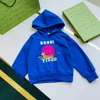 2022 Boys Girls Designer Hoodies Fashion Streetwear Kids Sweatshirts with Tiger Flower Alphabet Printed Children Loose Casual Winter Tops Pullover Clothings