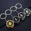 Car Speed Gearbox Gear Head Keychain Manual Transmission Lever Metal Key Ring Car Refitting Metals Pendant Creative Keychains