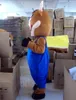 Fabryka Bezpośrednia sprzedaż Cow Mascot Costume Cartoon Charakter dla dorosłych Rozmiar
