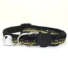 Kleine Haustier-Katzen-Halsbänder, verstellbares Pleuche-Haustier-Welpenhalsband mit Glocke, Katzen-Schnallenhalsband, Outdoor-/Indoor-Hundehalsband, TH0177