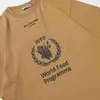 Дизайнерская футболка Рубашки Правильное издание Baleciga Paris Family 20222WFP World Food Program Ушная пшеница Классическая футболка унисекс высокий уровень роскошных рубашек MJ3E