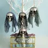 Altre forniture per feste festive Halloween sospeso cranio testa di fantasmi decorazione fantasma haunted horror oggetti ornali ornamenta