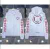 Ch Hoodies 스웨트 셔츠 2022 겨울 인쇄 풀오버 크롬 후드 하트 팔 품질 ch looke chromeheart sanskrit sdvfo3