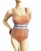 Top Khaki Bikinis Padded Push Up Women039s Designer Swimsuits Outdoor Bandage Beach High Quality Luxury Wear1652297