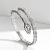 Armbanden berömda designer armband kärlek Bangle Brandjewelry8 skruvarmband lyxiga smycken Pulsera Full Diamond Justerbar vitguld rosguld valfritt