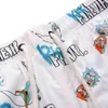 Pantaloncini da uomo 2021 parodia grafica dei cartoni animati Pantaloni da spiaggia da spiaggia pantaloncini da ballo hip-hop da strada casual da uomo surf sport da corsa pantaloni da basket T220825