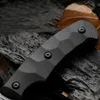 1st H8261 utomhusöverlevnad Rak jaktkniv D2 ETCHING Drop Point Blade Full Tang G10 Handle Fixed Blade Knives With Kydex