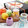 Autres fournitures de fête festive 1 rouleau de 20 mètres GÂTEAU COOKIE ruban de raphia corde de papier emballage de palmier décorations de corde boîte de cuisson emballage cadeaux de bonbons de fête 220826