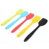 Cuisine Silicone crème beurre gâteau outils spatule boulangerie barre mélange pâte grattoir outil de cuisson