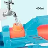 Pistolet jouets 50 cm espace pistolets à eau enfants gicler pour enfant été plage jeux piscine classique extérieur Blaster 220826