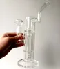 12,5 Zoll dickes Glas Wasser Bong Shisha mit Baumarm Perc Reifenrecycler -Rohre mit weiblicher 18 -mm -Gelenk