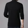 Herrjackor Autumn Winter Men's Long Sleeved Slim Fashion Casure Jacket Casaco Masculino tr￶ja kl￤der Kardigan Erkek Giyim Wool Knit 220826