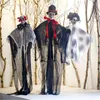 Other Festive Party Supplies 100cm Halloween Hanging Skull Ghost Haunted House Decoration Horror Props Pendants Home Indoor Outdoor Bar Decor 220826